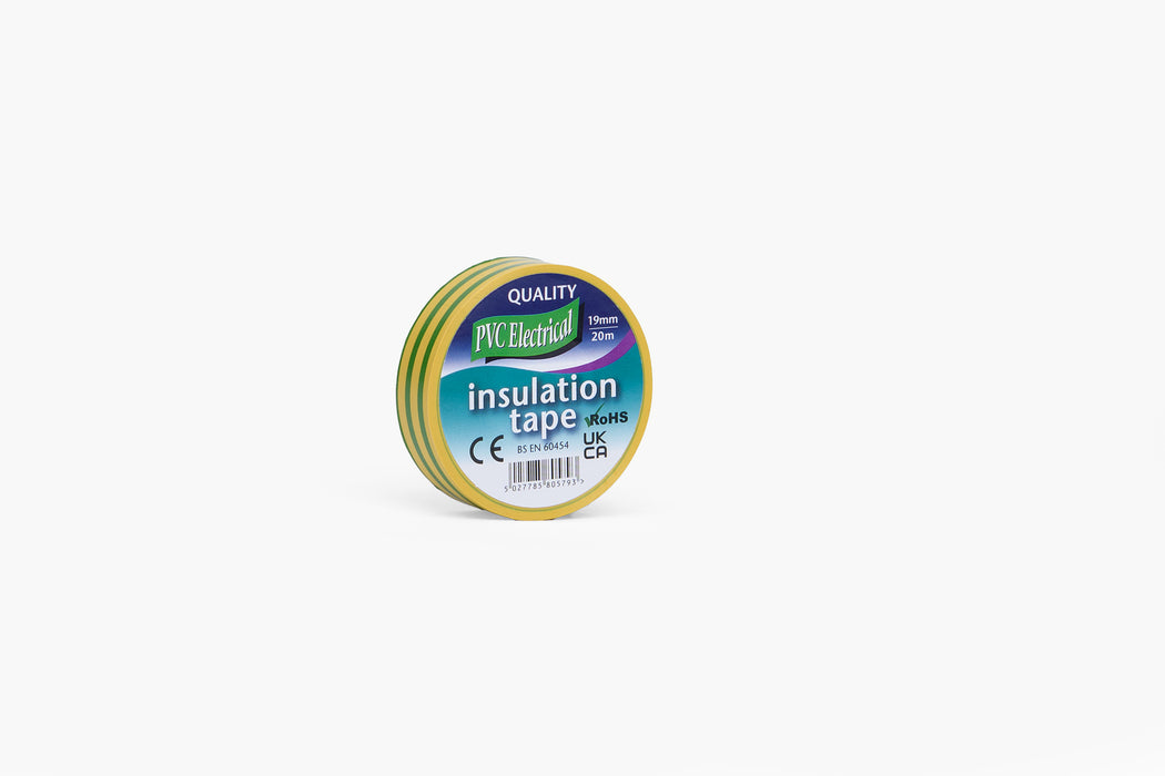 Electrical Tape Green & Yellow