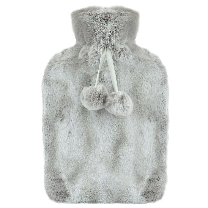 Faux Fur Hot Water Bottle 2L