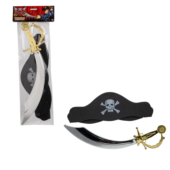 Pirate Hat and Sword