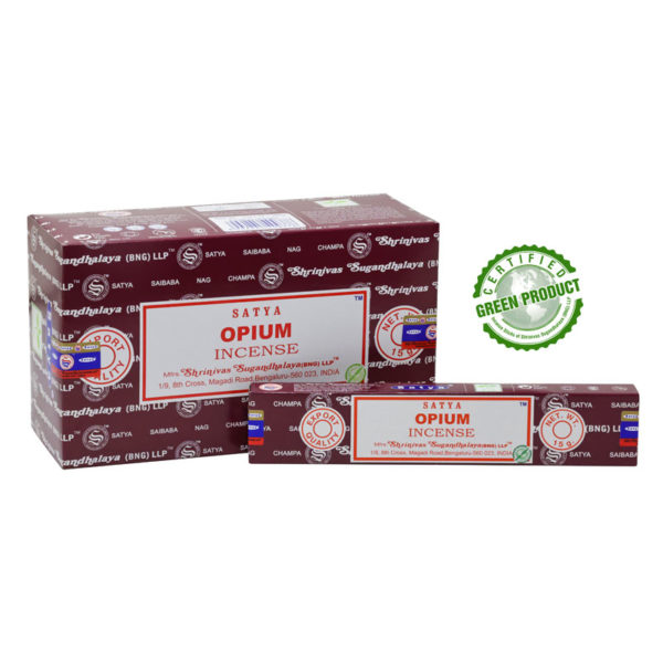 Satya Black Opium Incense