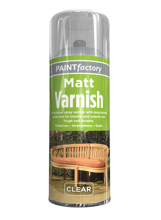 Spray Varnish Clear Matt 400ml
