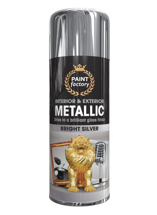 Spray Paint Metallic Silver