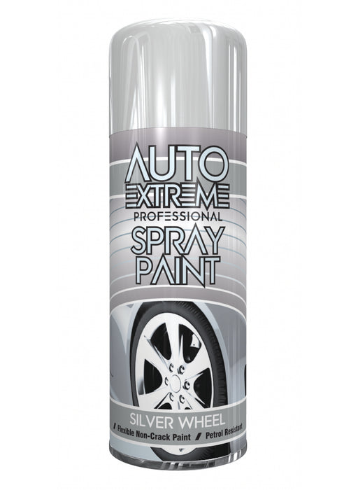 Spray Paint Gloss Silver Wheel 400ml