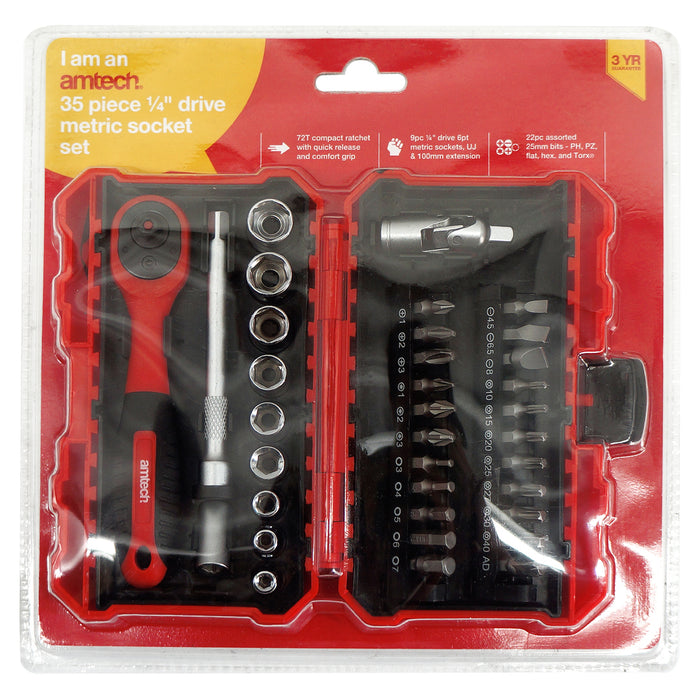 Drive Metric Socket Set 35pc