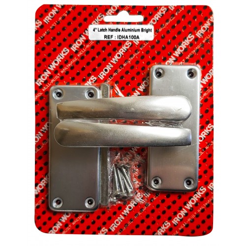 Aluminium 100mm Latch Handle