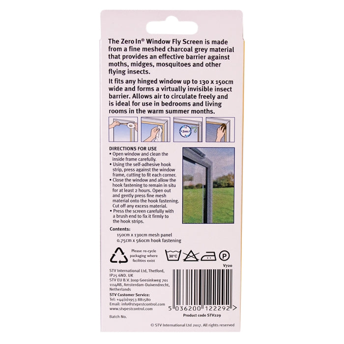 Window Fly Screen 1.3 X 1.5M