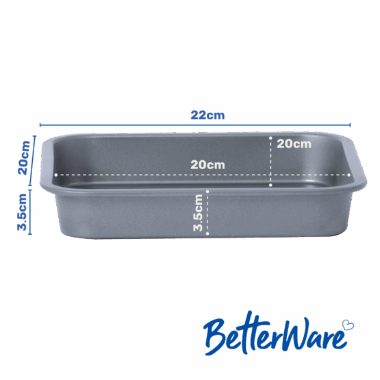 Betterware 0.29 Square Sandwich 20cm