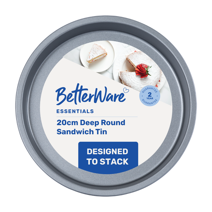 Betterware 0.29 Round Sandwich Tin 20cm