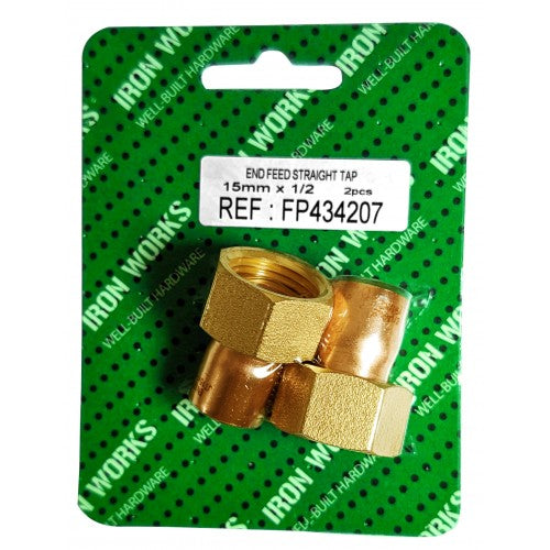 End Feed Straight Tap Connector