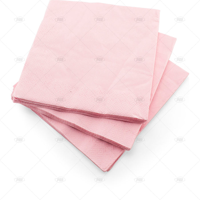 Pink Napkin 33cm 20pc