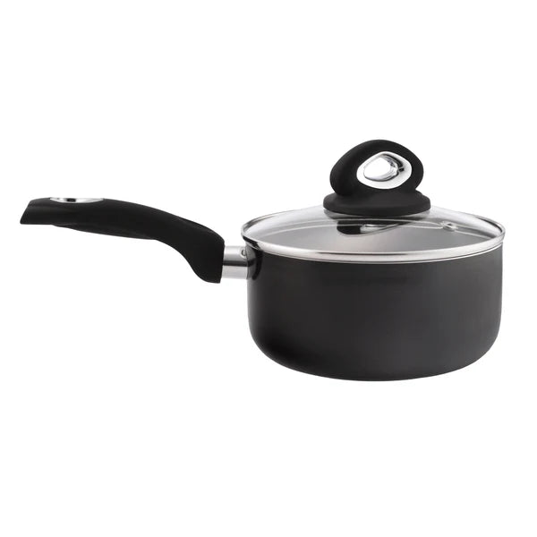 Sauce Pan & Glass Lid 18cm
