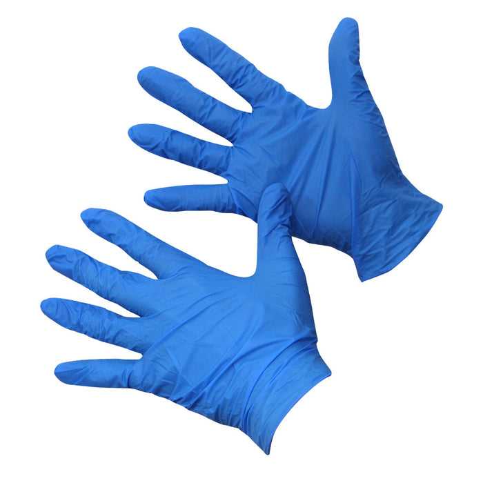 Blue Nitrile Powder-Free Goves M