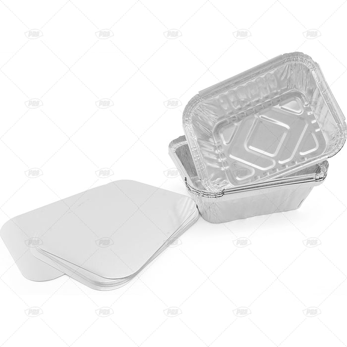 Foil Containers & Lids 8pc