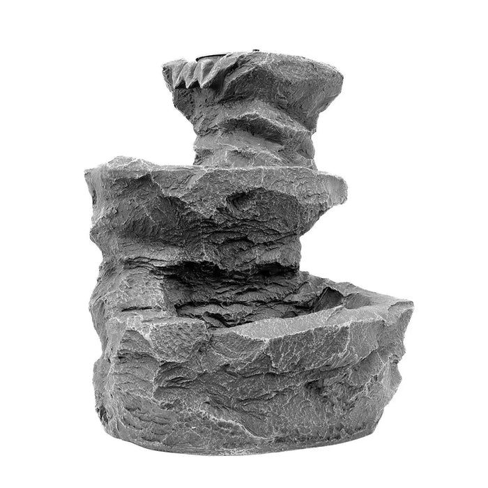 Solar Powered Water Feature - Rock Planter