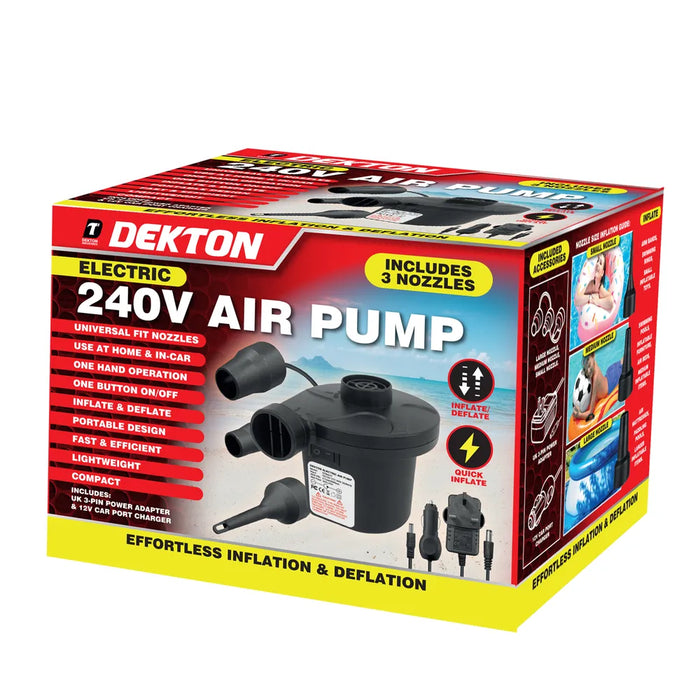 2-in-1 Electric Air Pump