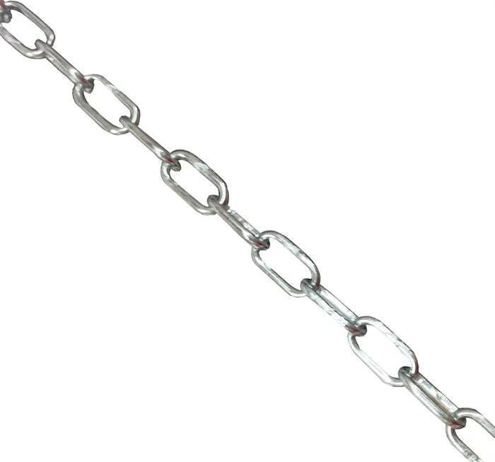 Chrome Welded Oval Chain 5/8"