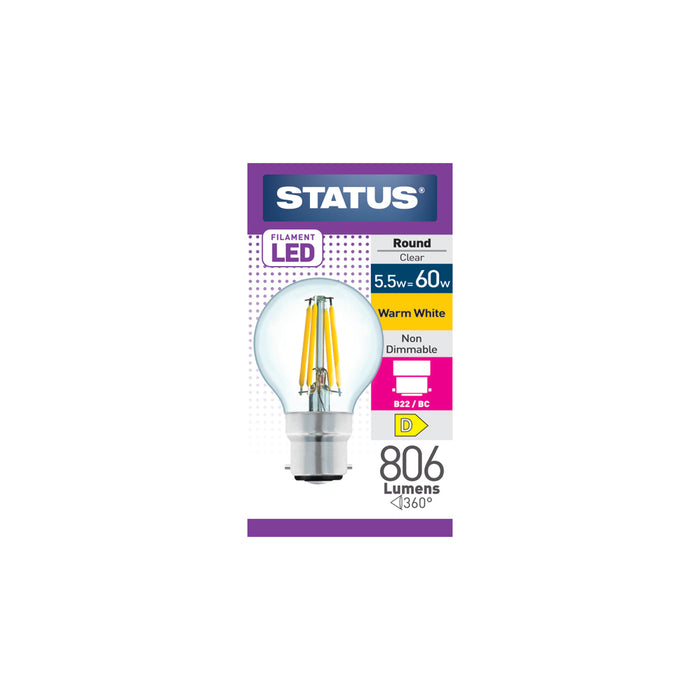 Round Filament LED