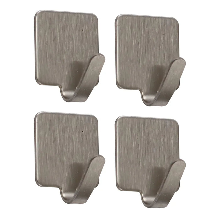 Gecko Grip Chrome Adhesive Hook Set