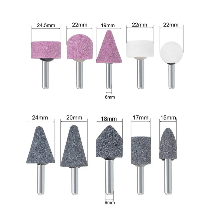Mounted Stone Set 10pc