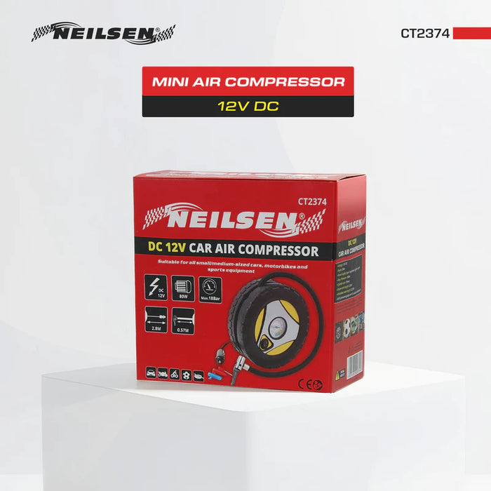 DC Mini Air Compressor 12V