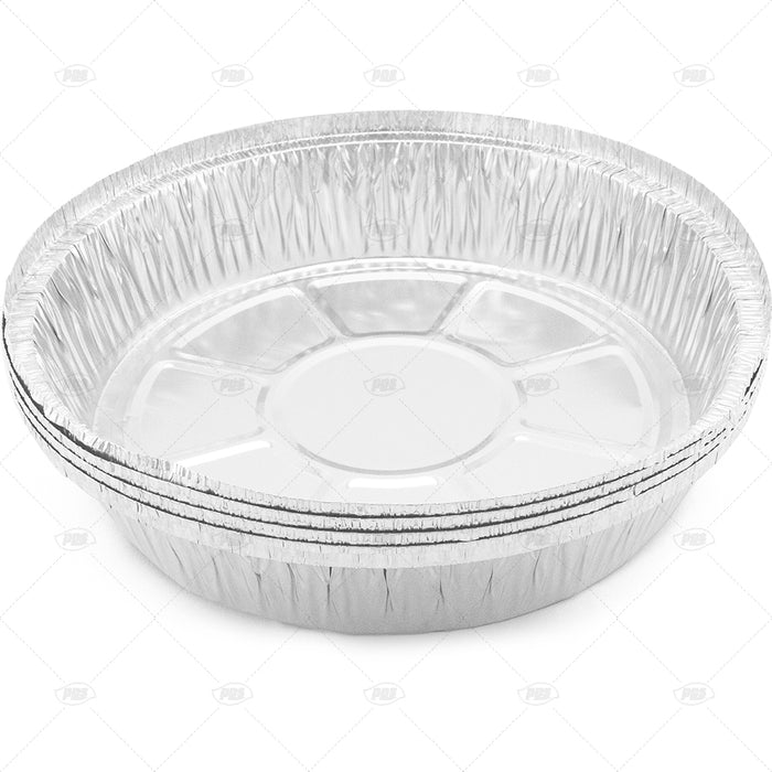 Round Foil Flan Case 5pc