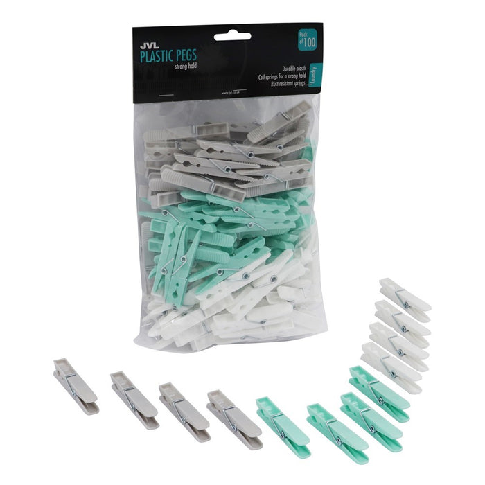 Plastic Pegs 100pc