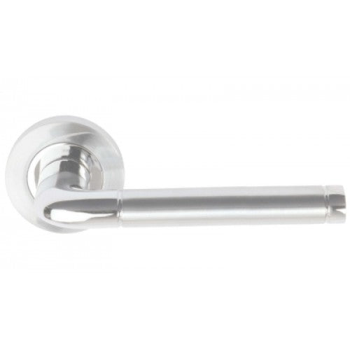 Door Handle Aurelia Round Rose