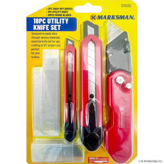 Utility Knife Set 18pc