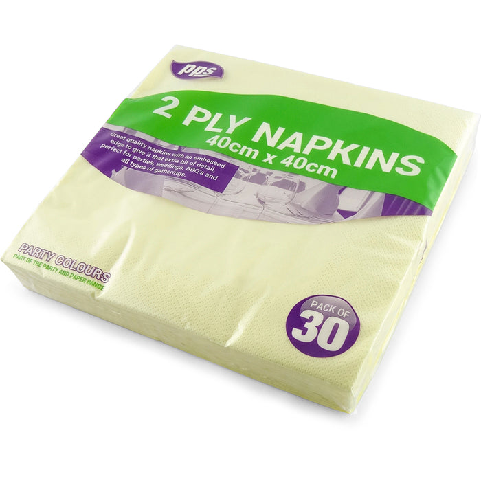 Champagne Napkin 40cm 30pc