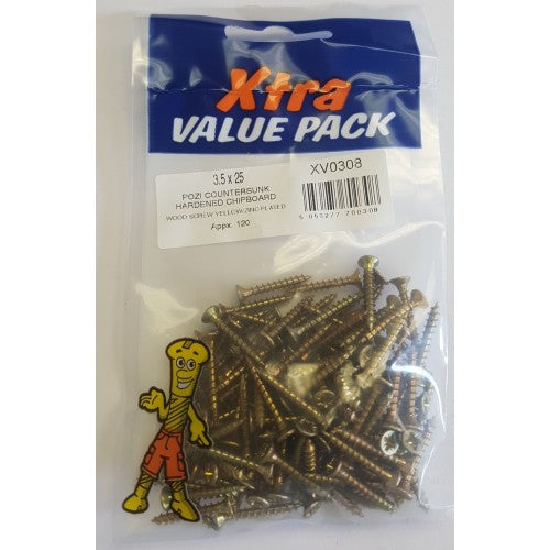 Chipboard Screws 3.5 X 25