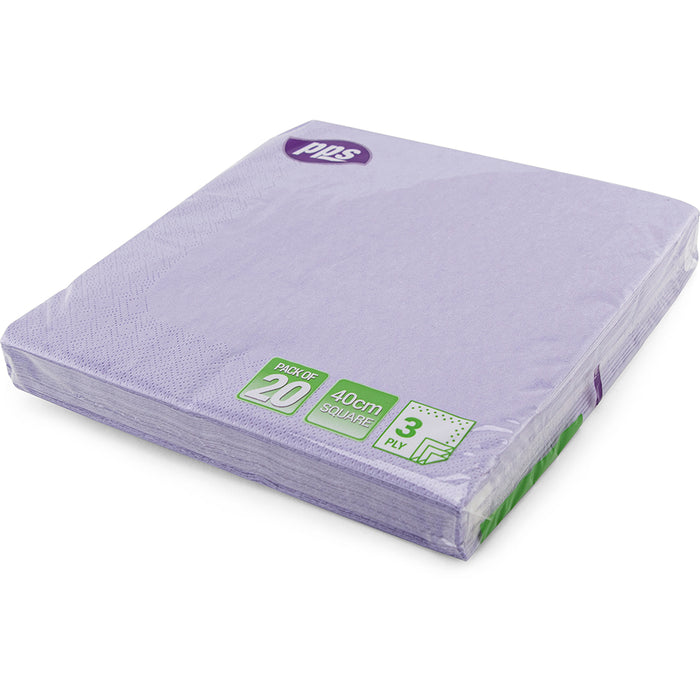Lilac Napkins 40cm 20pc