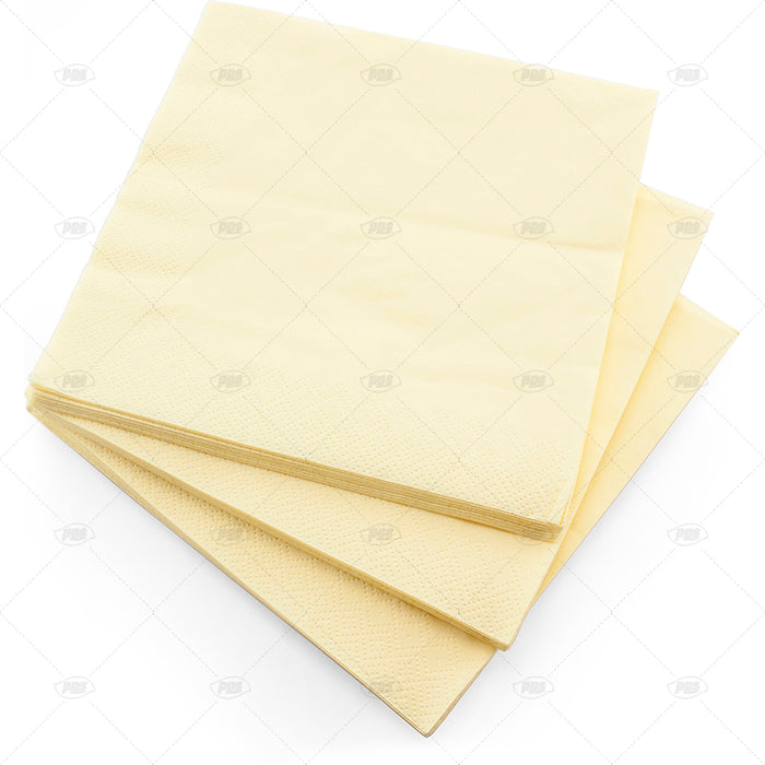 Champagne Napkin 33cm 20pc