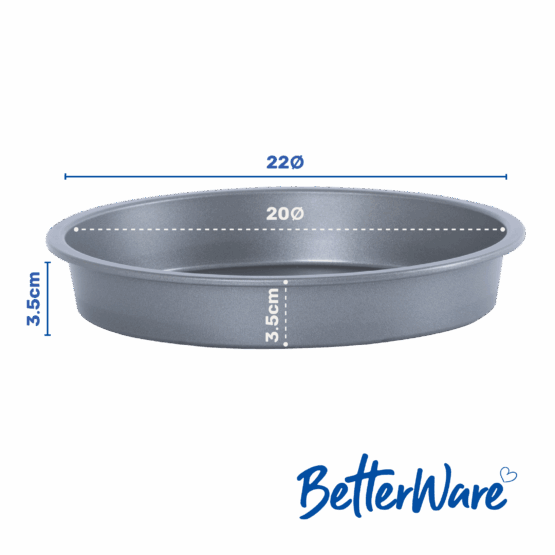 Betterware 0.29 Round Sandwich Tin 20cm