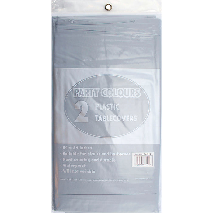 Table Covers Silver 54" x 54" 2pc