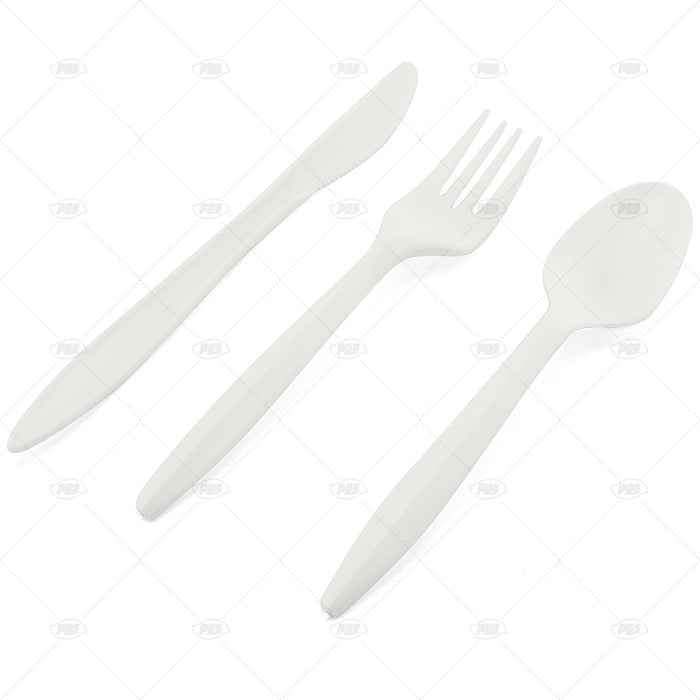 Assorted Reusable Plastic Cutlery 48pcs