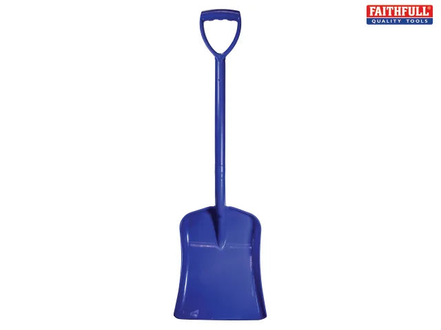 Faithfull Plastic Shovel Blue