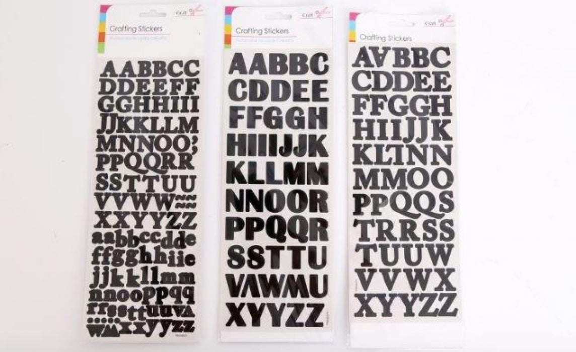 Alphabet Stickers