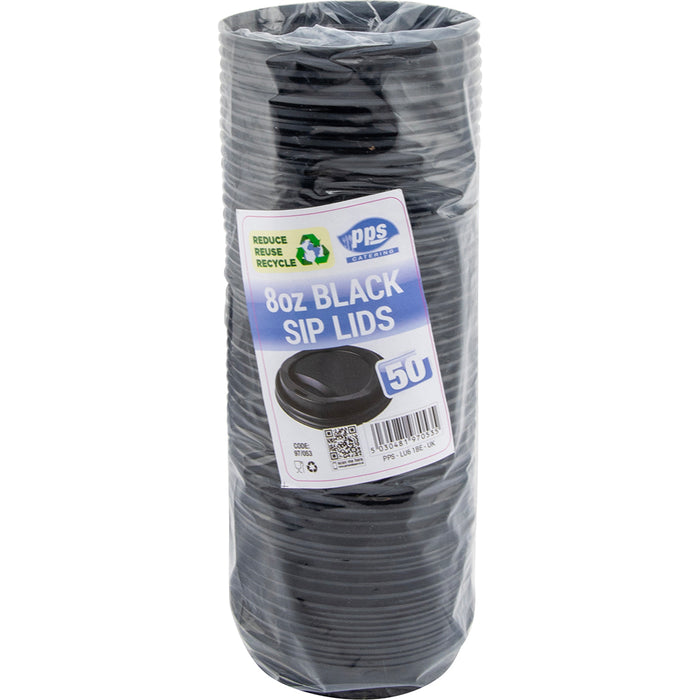 Drink Cups Double Wall 8oz & Lids 50pc