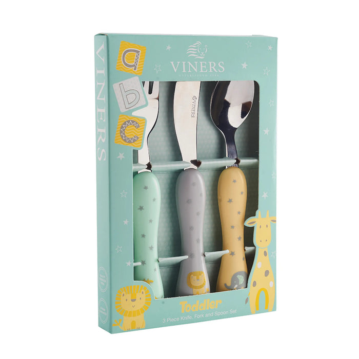 Viners Toddler 3pcs Cutlery Set Giftbox