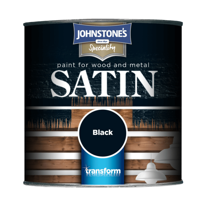 Wood & Metal Non Drip Satin Black 750ml