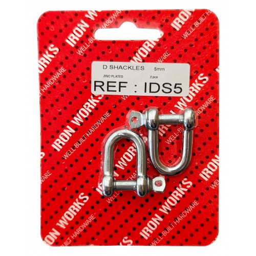 D shackles 5mm