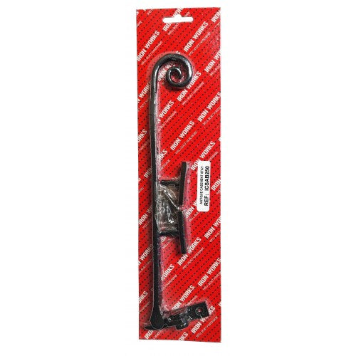 Casement Stay Antique Black 250mm