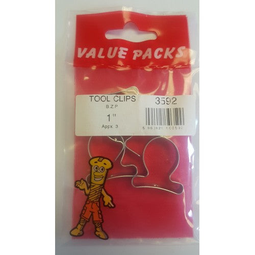 Tool Clips 1''