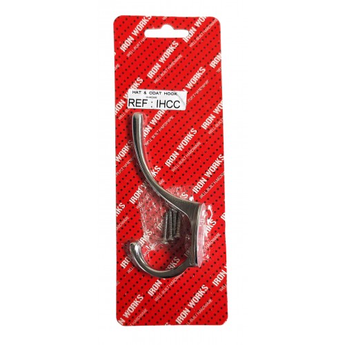 Coat & Hat Rack Chrome