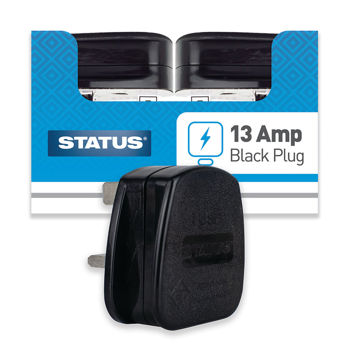 Plug Black 13 amp