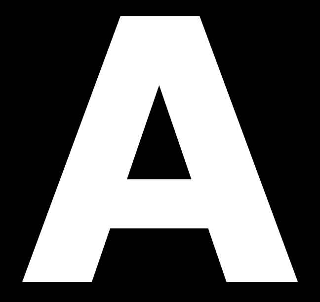 A White