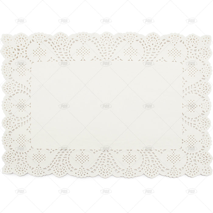 Paper Doyley Rectangle 35 X 25cm 20pc