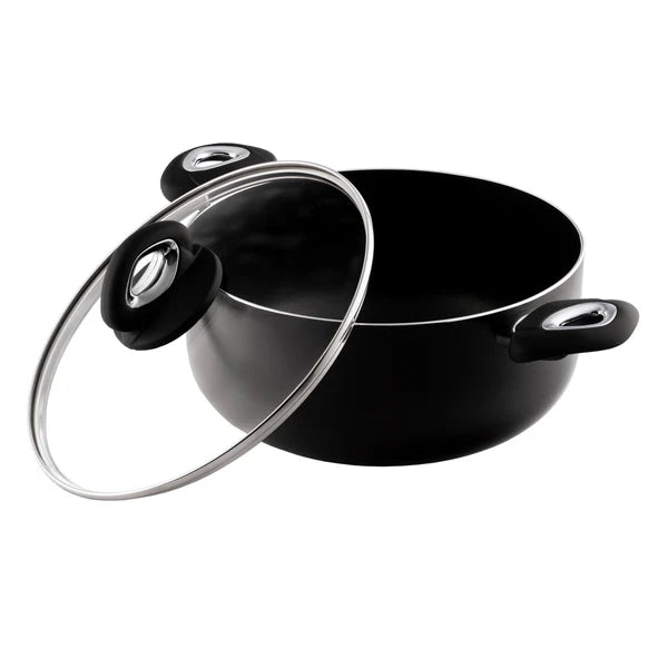 Casserole Pot & Glass Lid 24cm