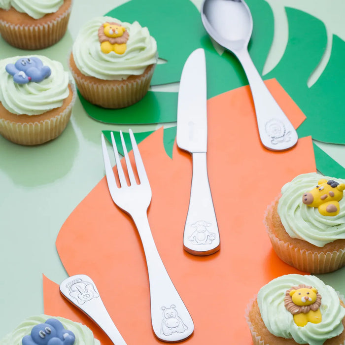 Viners Jungle Kids Cutlery Set 4pcs Giftbox