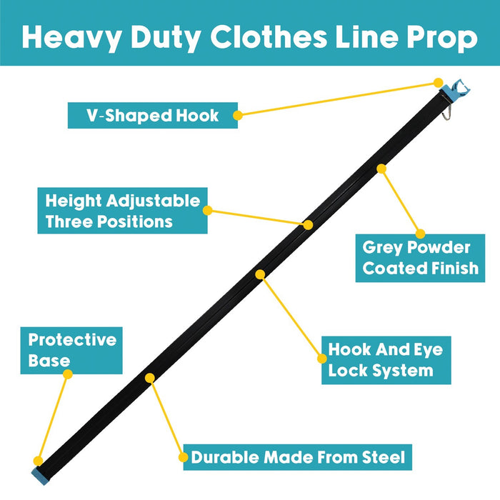 Clothes Line Prop 2.5M